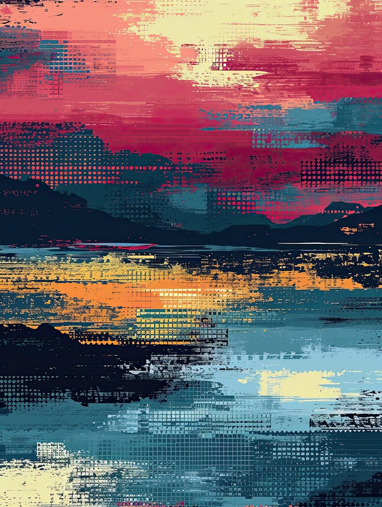 Abstract Painting | Pixel Art Series 3