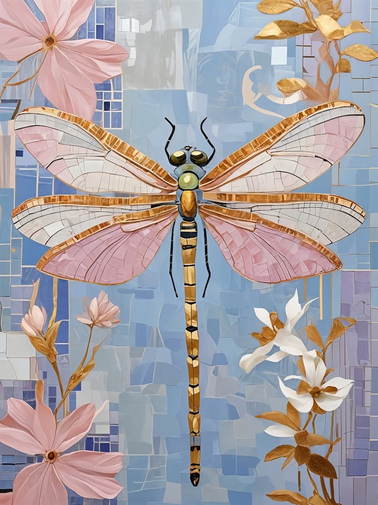 Pastell-Libelle