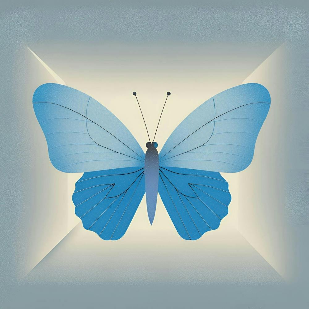 Blue Butterfly 2