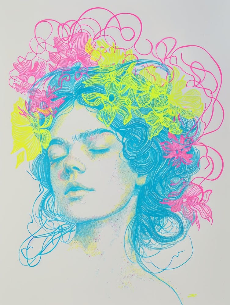 'The Girl With Flowers' 2