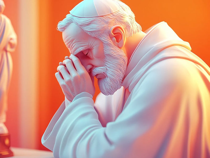 Pope Praying