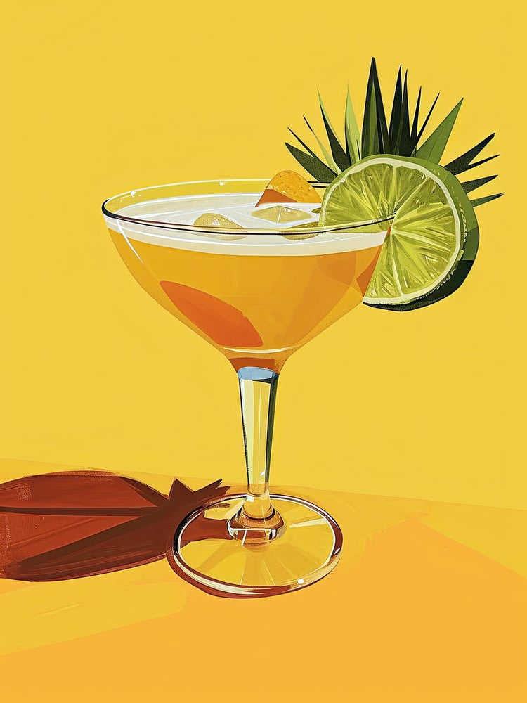 Yellow Cocktail Constellations: Mid-Century Stars