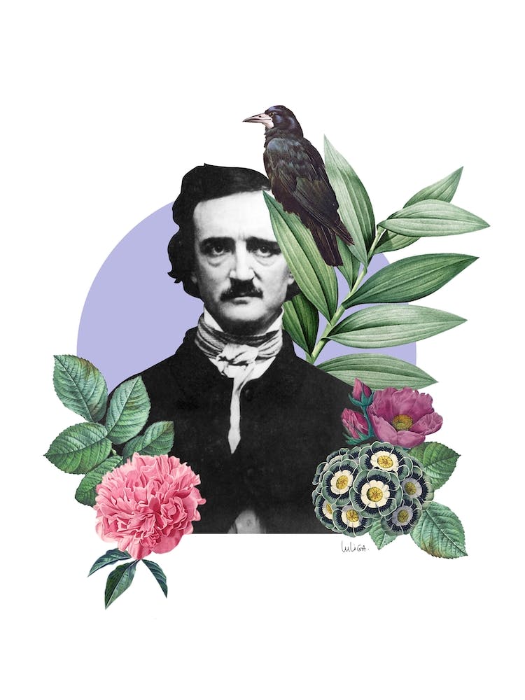 Edgar Poe Collage