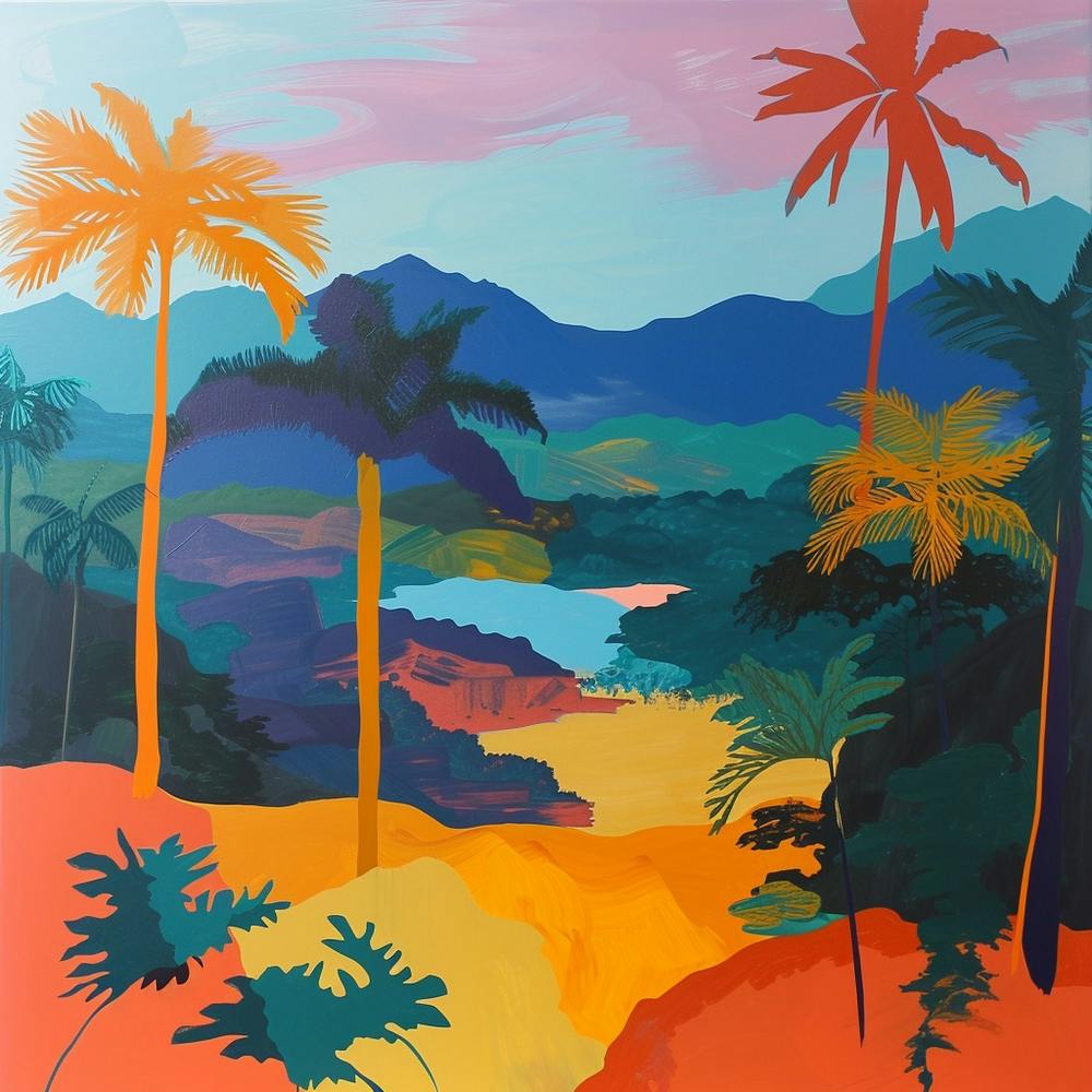 Abstract Travel Collection Sao Tome And Principe 4