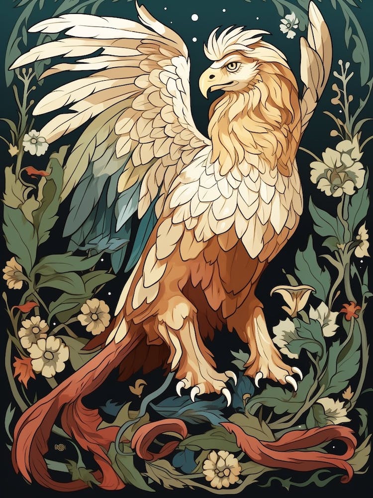 Floral Griffin 3