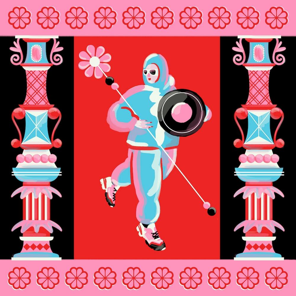 Warrior 1 Square