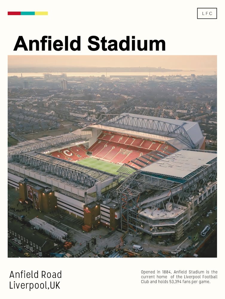 Anfield Stadium liverpool fc