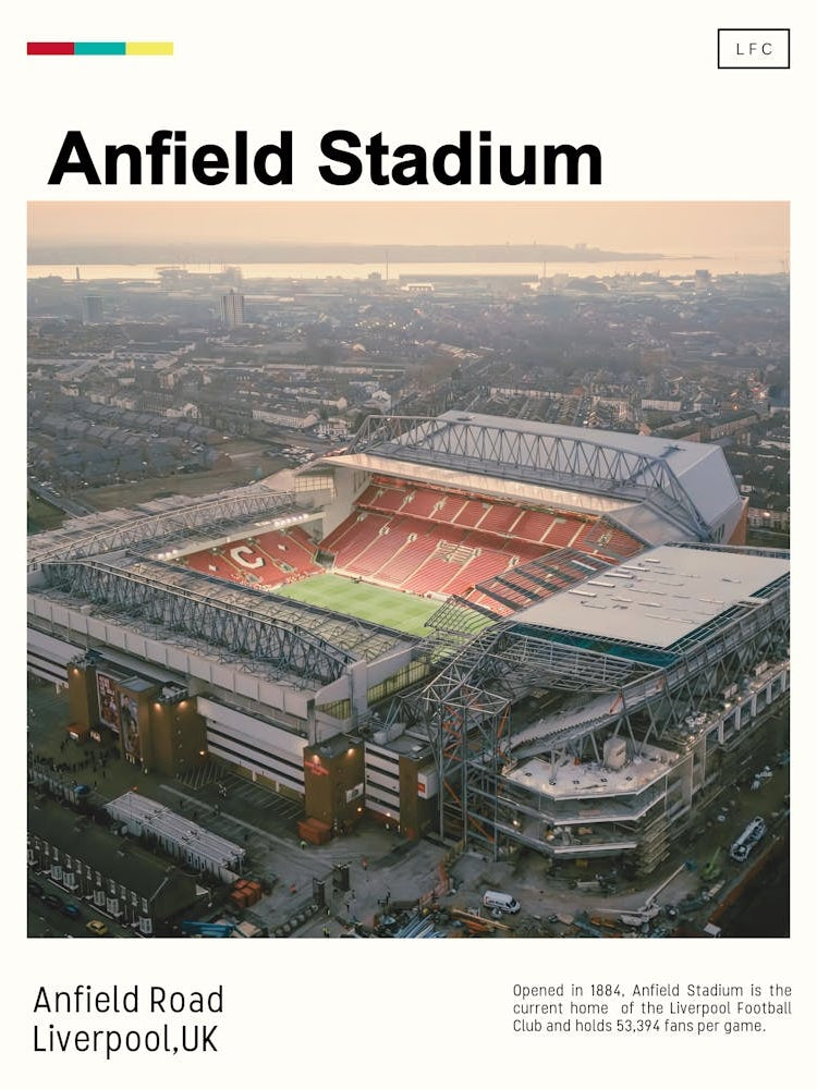 Anfield Stadium liverpool fc