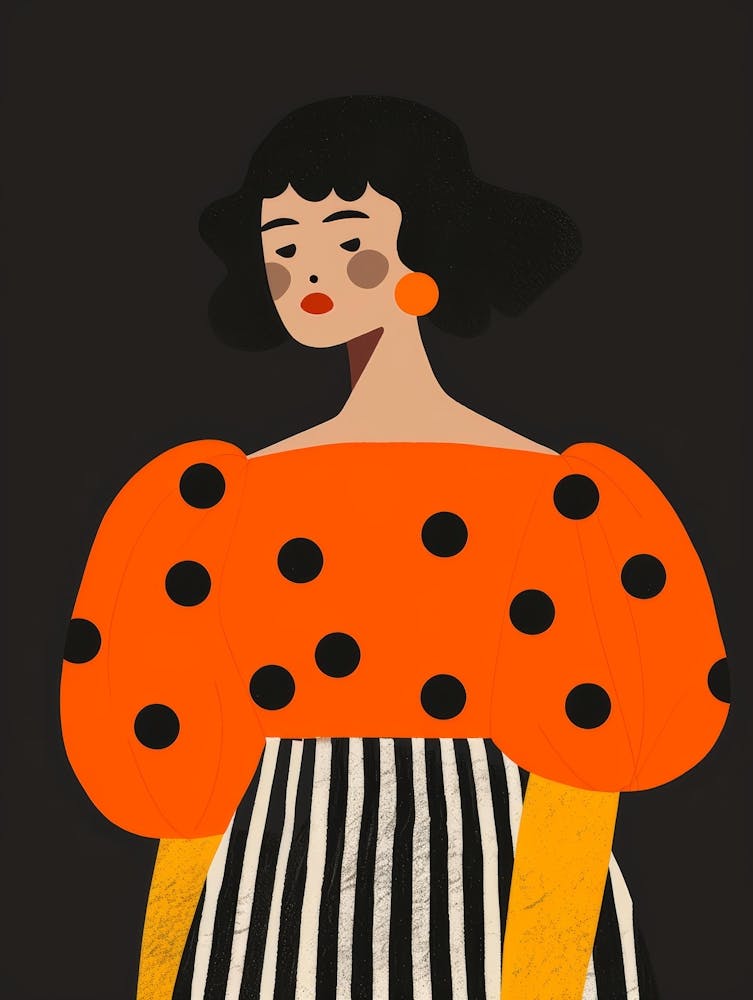 Polka Dot Girl 2