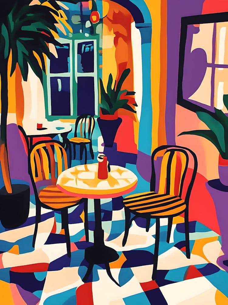 Colorful Cafe