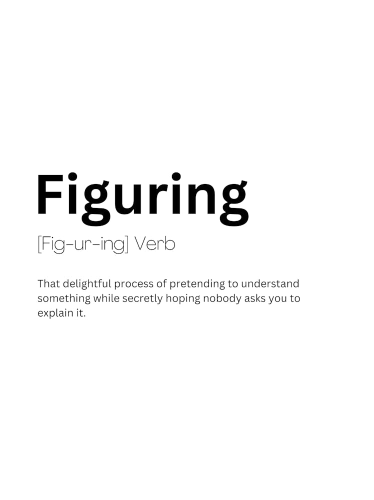 Figuring Definition Meaning