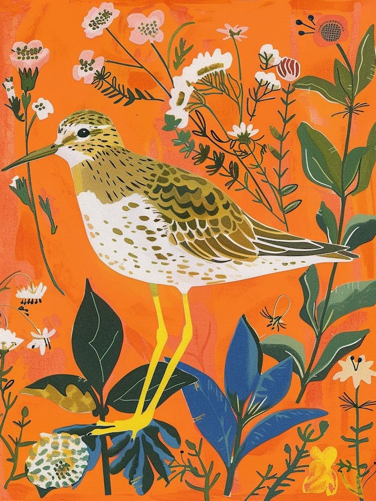 Spring Birds Dunlin 1