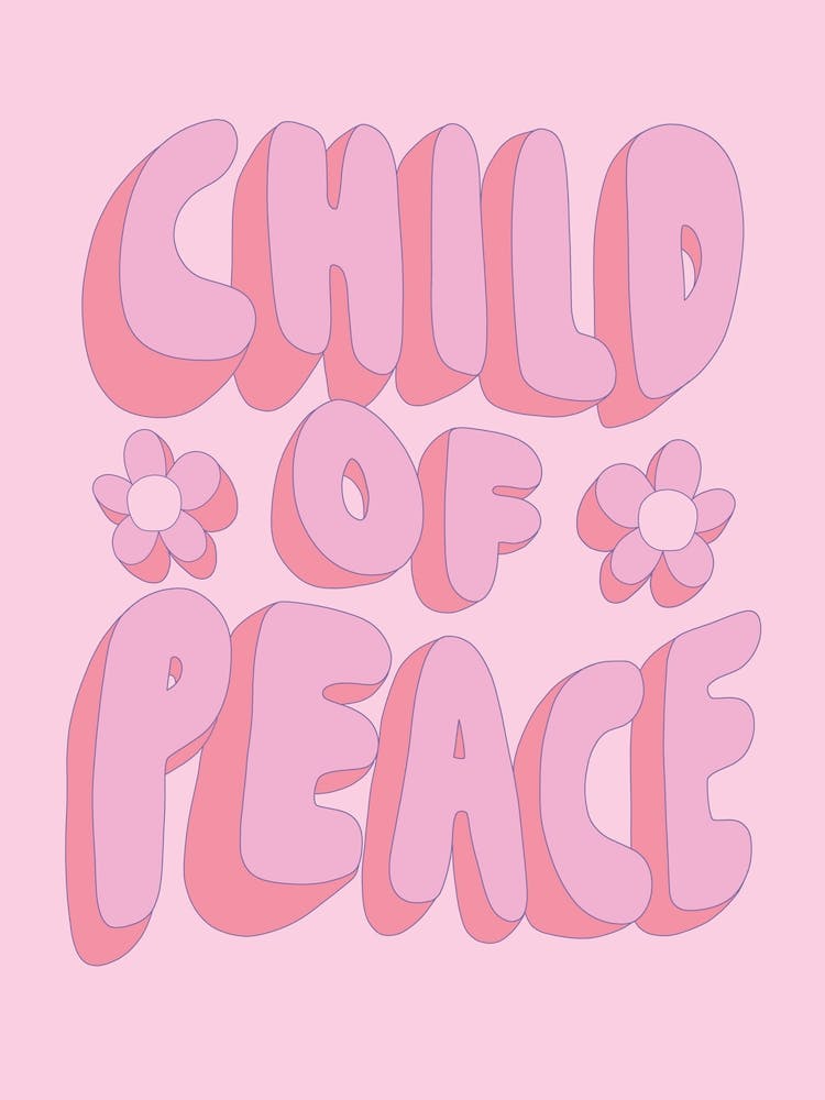Child Of Peace Pink Barbiecore