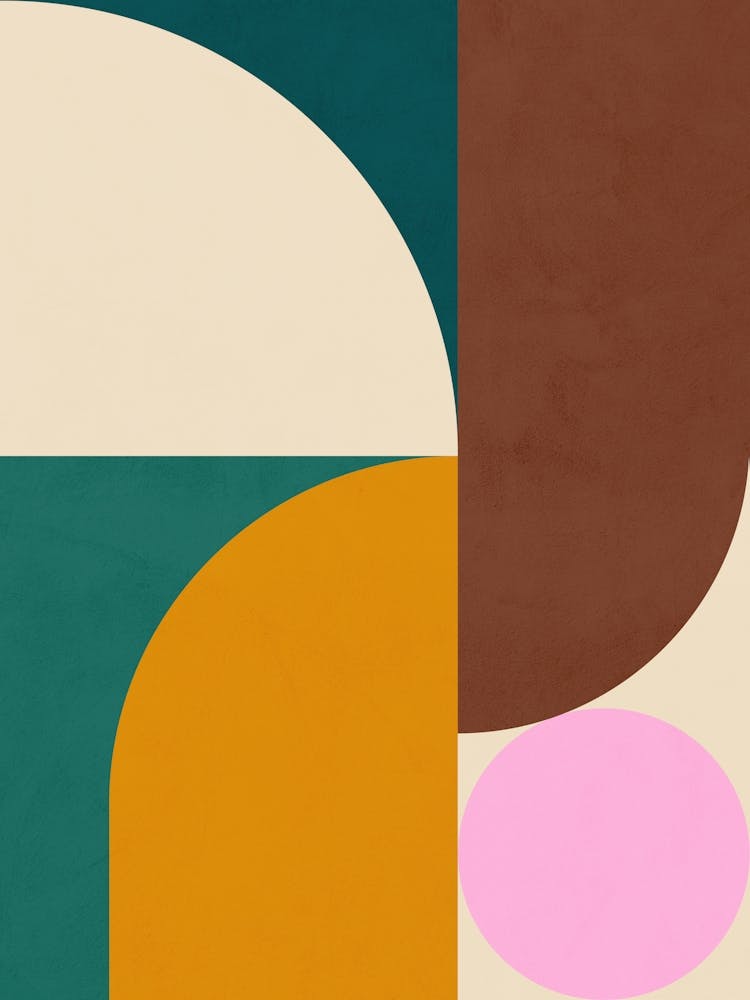 Minimal Mid-Mod Geometry 2/2 Earthy Green