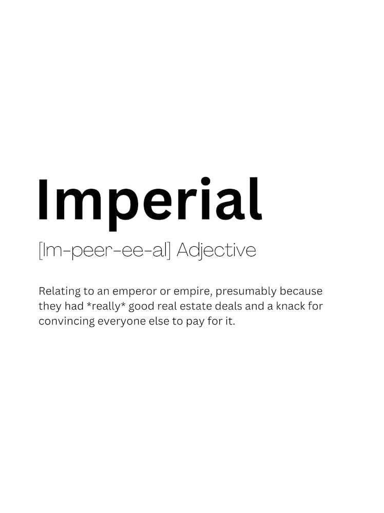 Imperial Definition Meaning 1