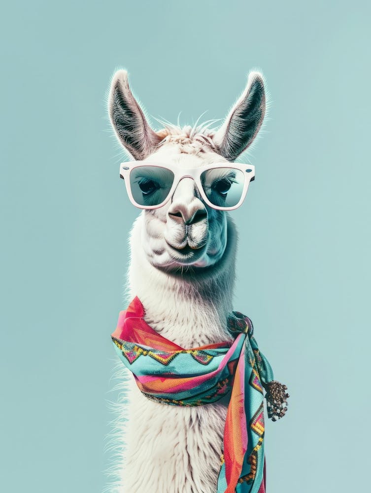 Llama In Sunglasses 5
