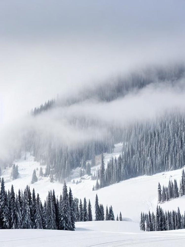 Alyeska, Usa Black And White Skiing Poster