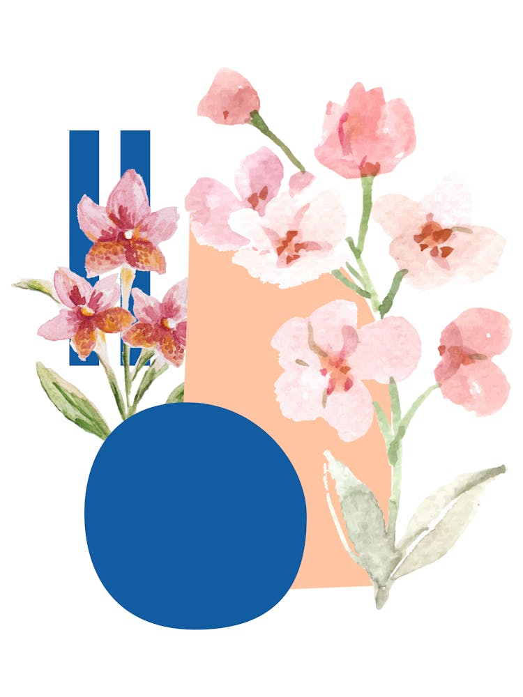 Watercolor Flowers 3