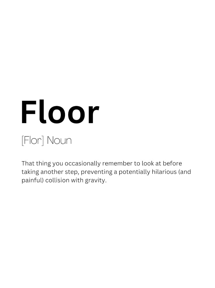Floor Definition Meaning