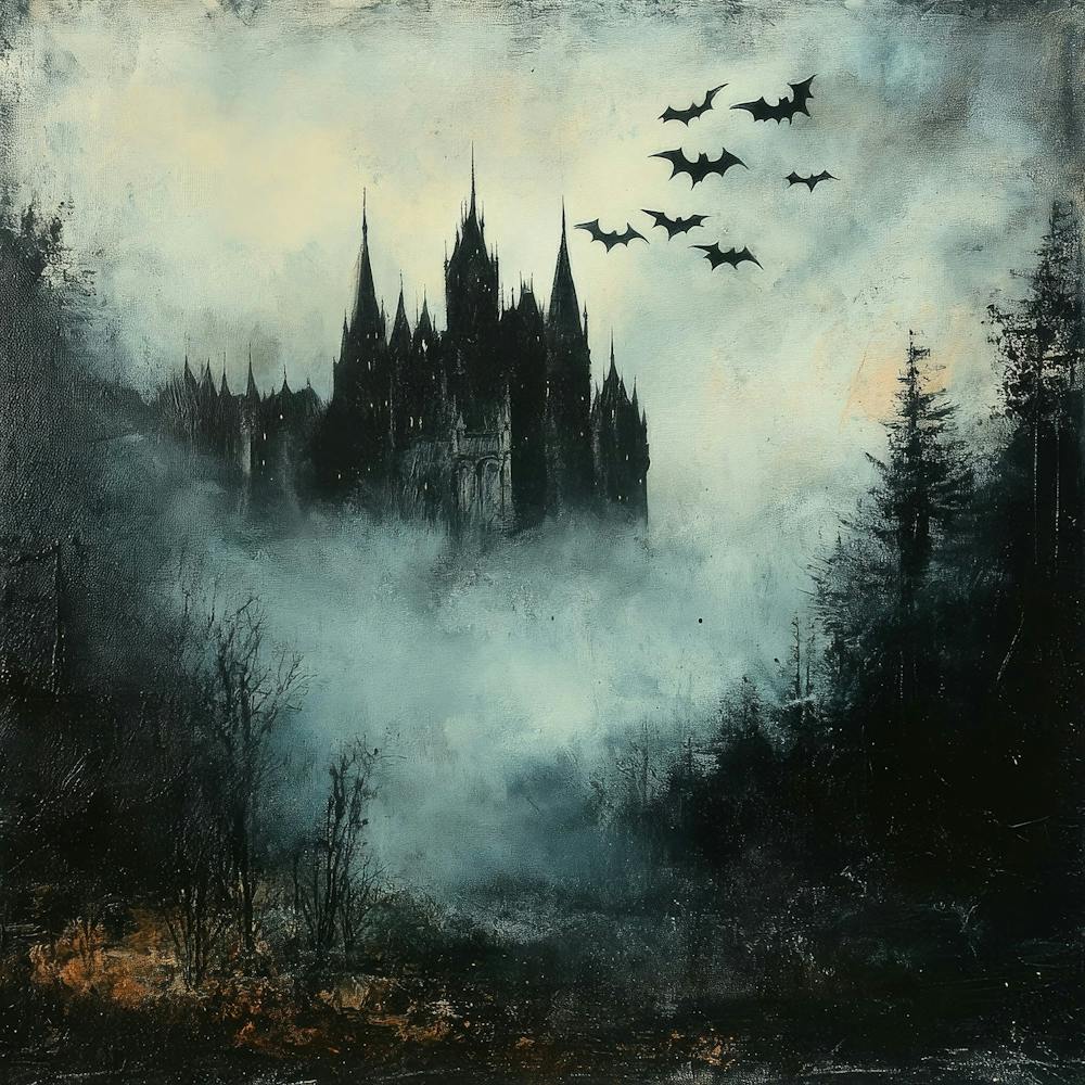 Bats In The Fog Art