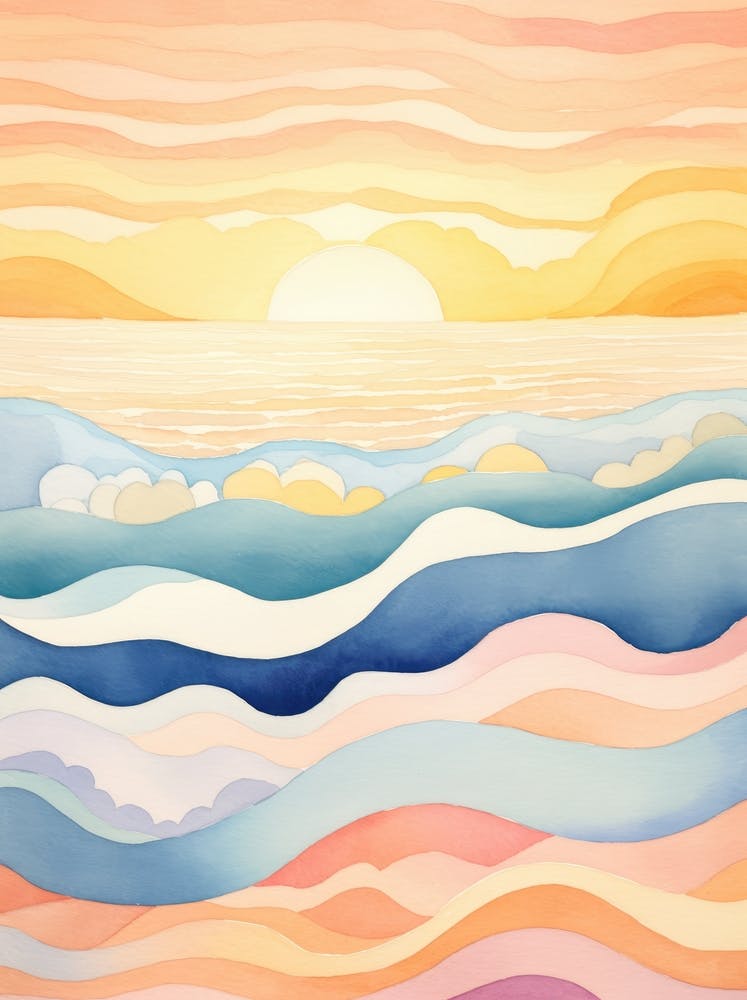 Watercolor Seascape 3