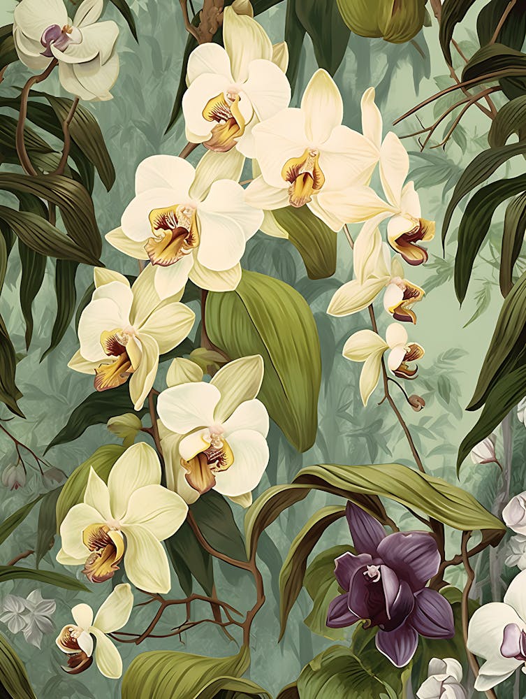 Orchids In The Jungle