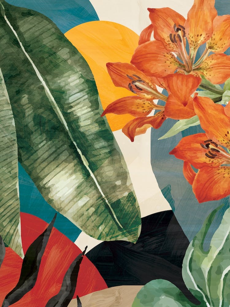 Abstract Tropical Art 3