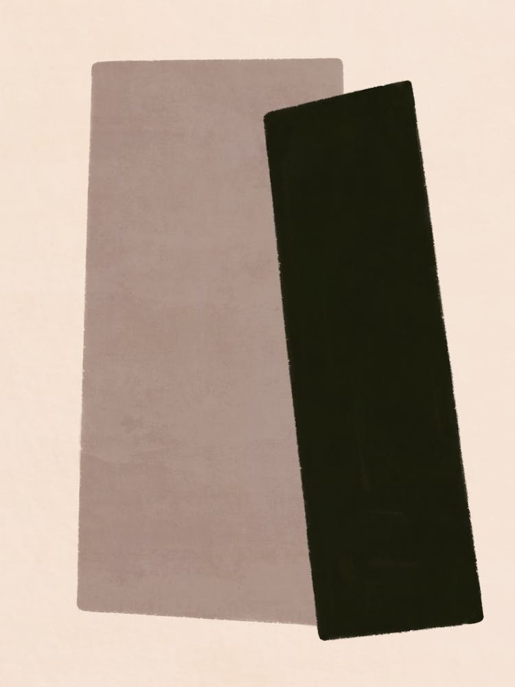 Black And Off White 1