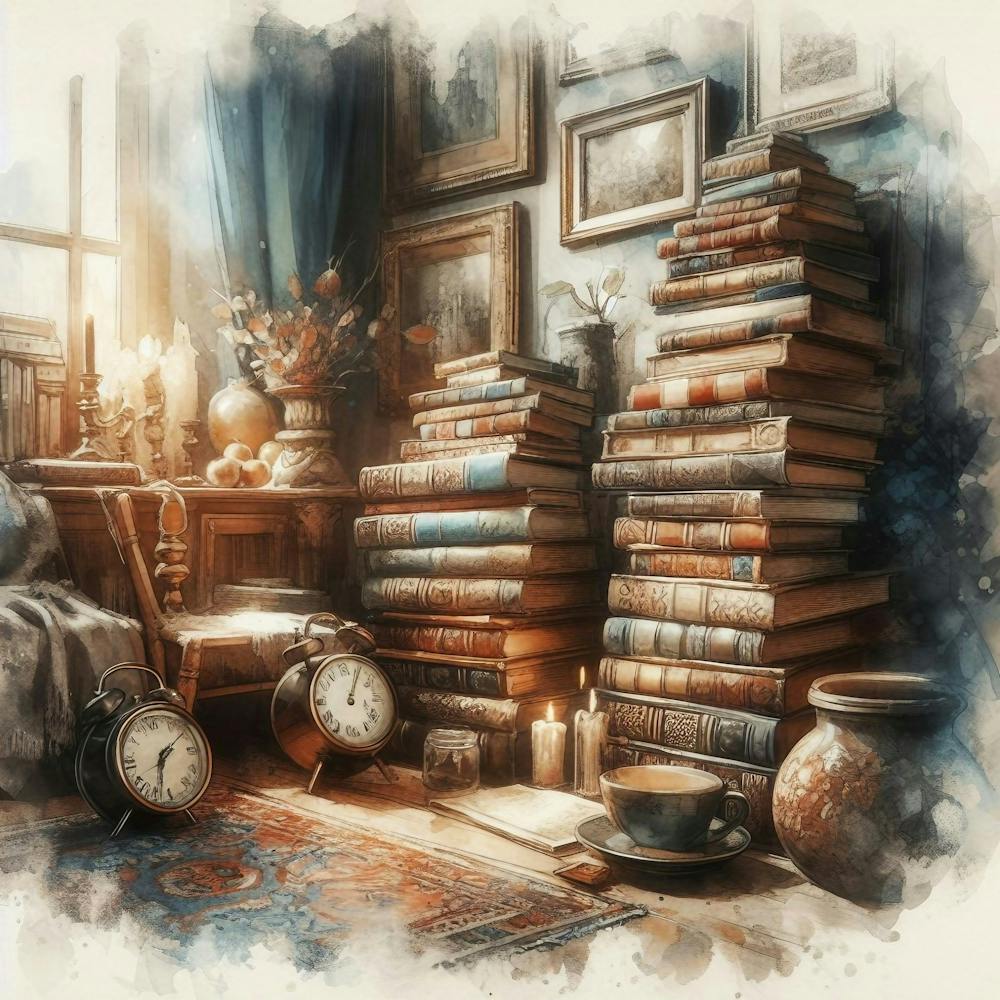 Room Full Of Books 1