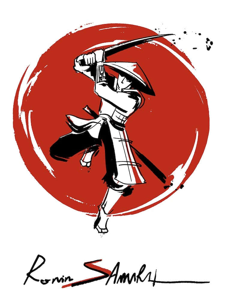 Ronin Samurai Japanese Soldier