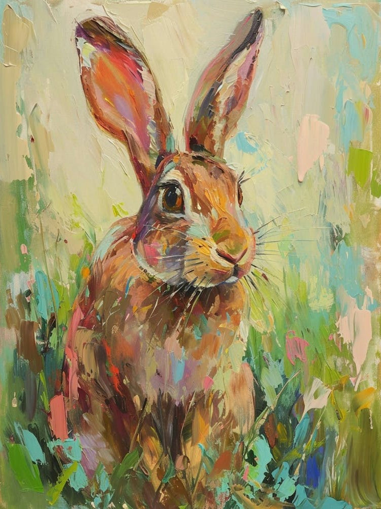 Tan Rabbit Painting 2