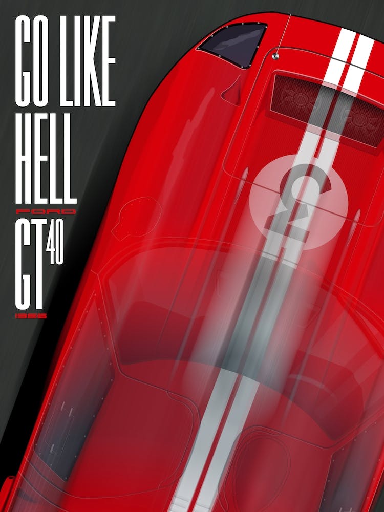 Go Like Hell, GT40 Red