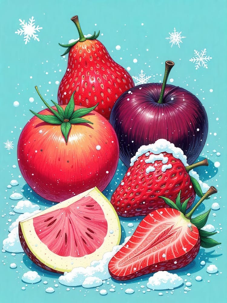 Fruit In The Snow