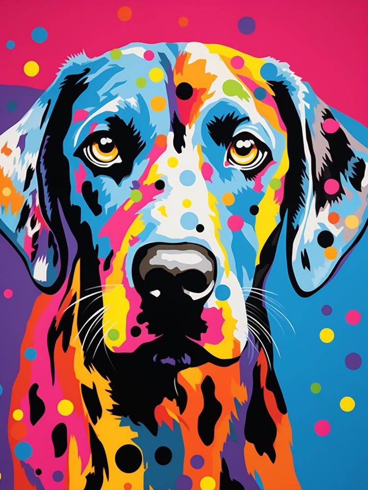 English Pointer Pop Art