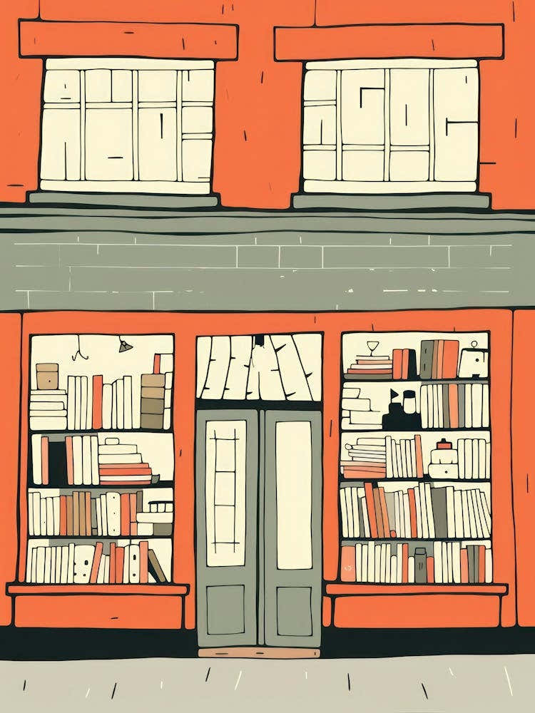 Manchester Der Bücherwinkel Pastellfarben 1