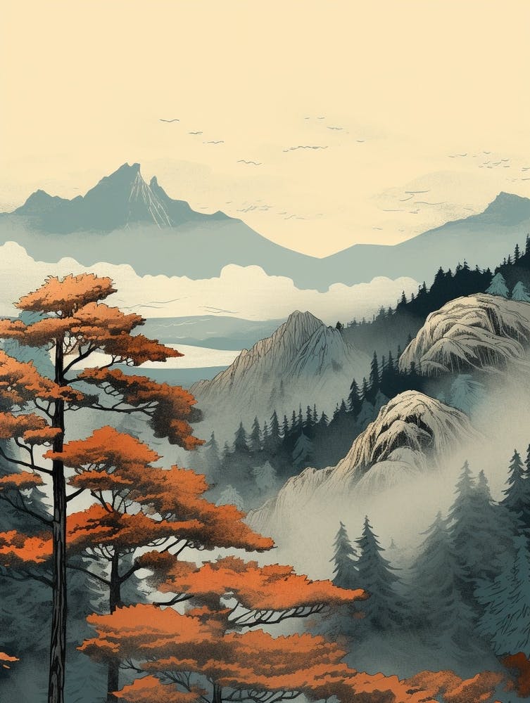 Kumano Kodo Japan 2 Hiking Trail Landscape