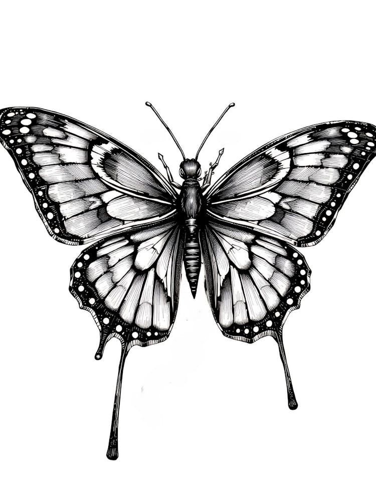 Butterfly Drawing 1