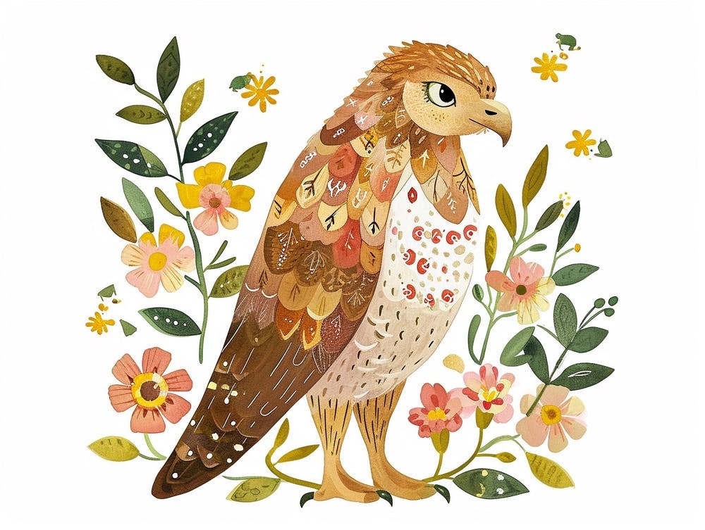 Little Floral Hawk 1