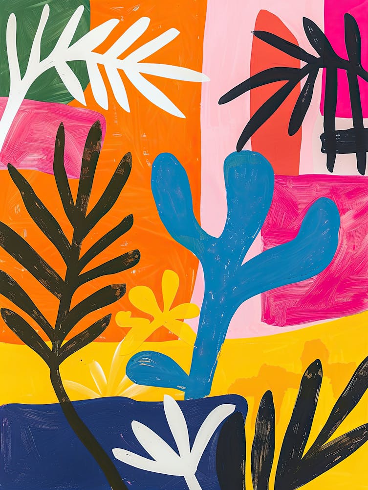 Blooming Dreamscape Matisse Style