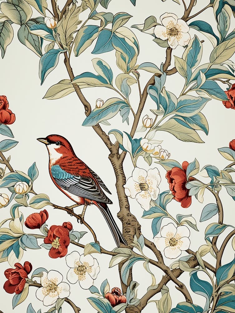 Oiseau dans un Arbre 21