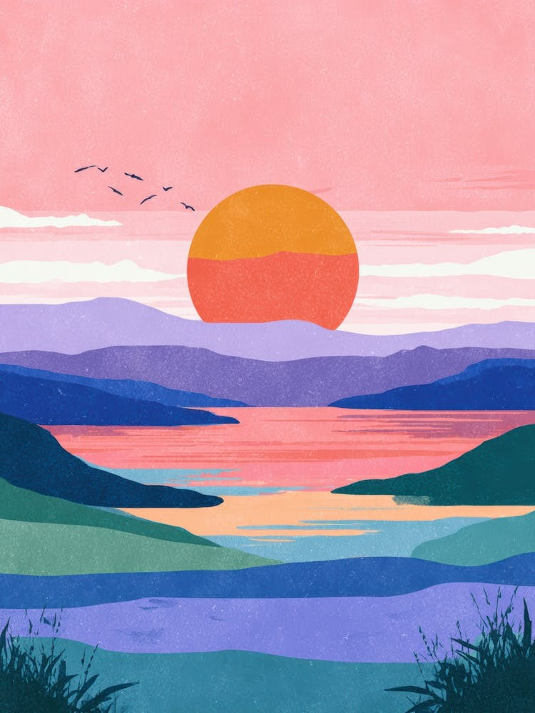 Sunset In The Mountains 41