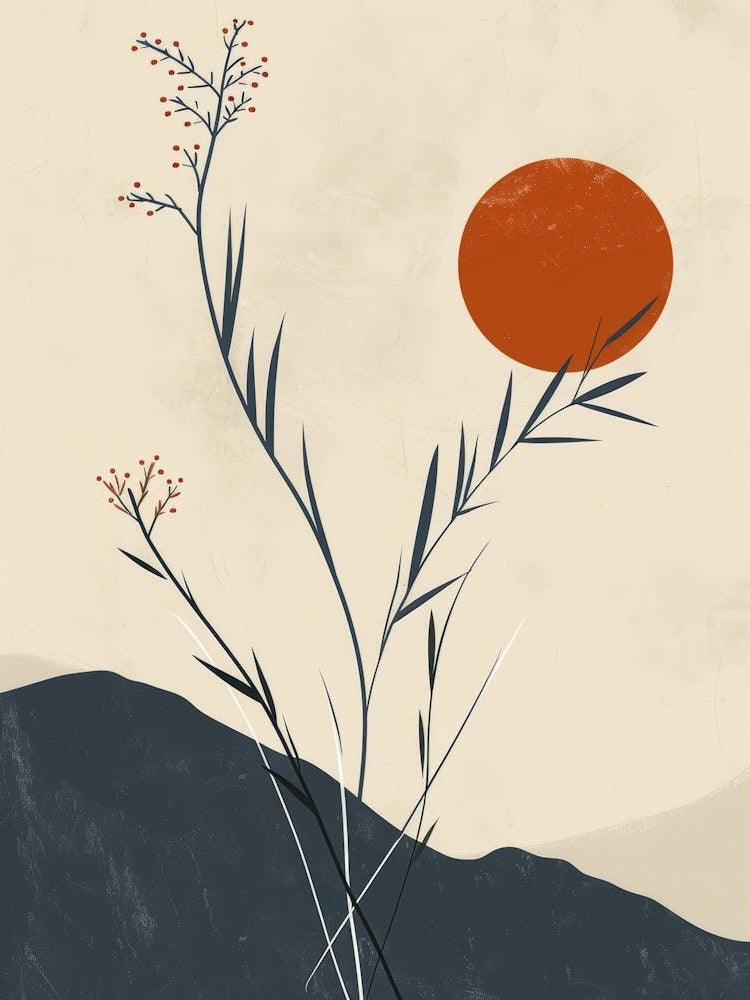 Sunset In The Mountains 72