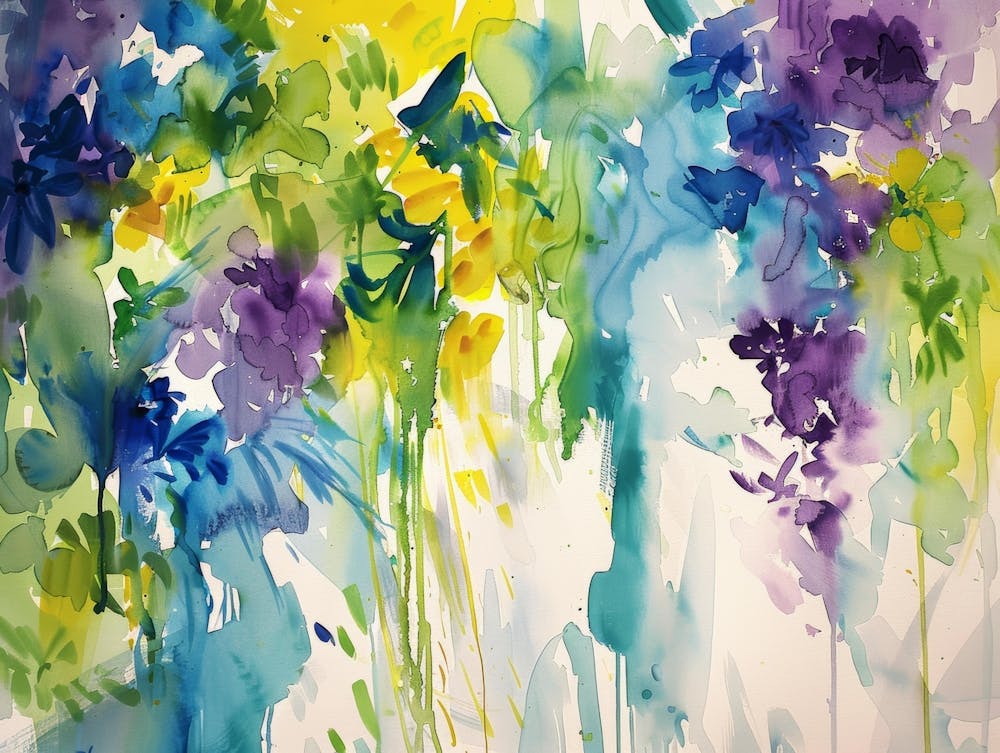 Watercolor Flowers 60