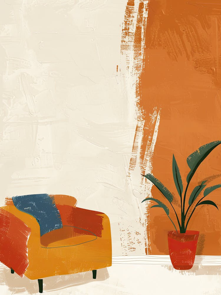 Atomic Vibrations Mid Century Style