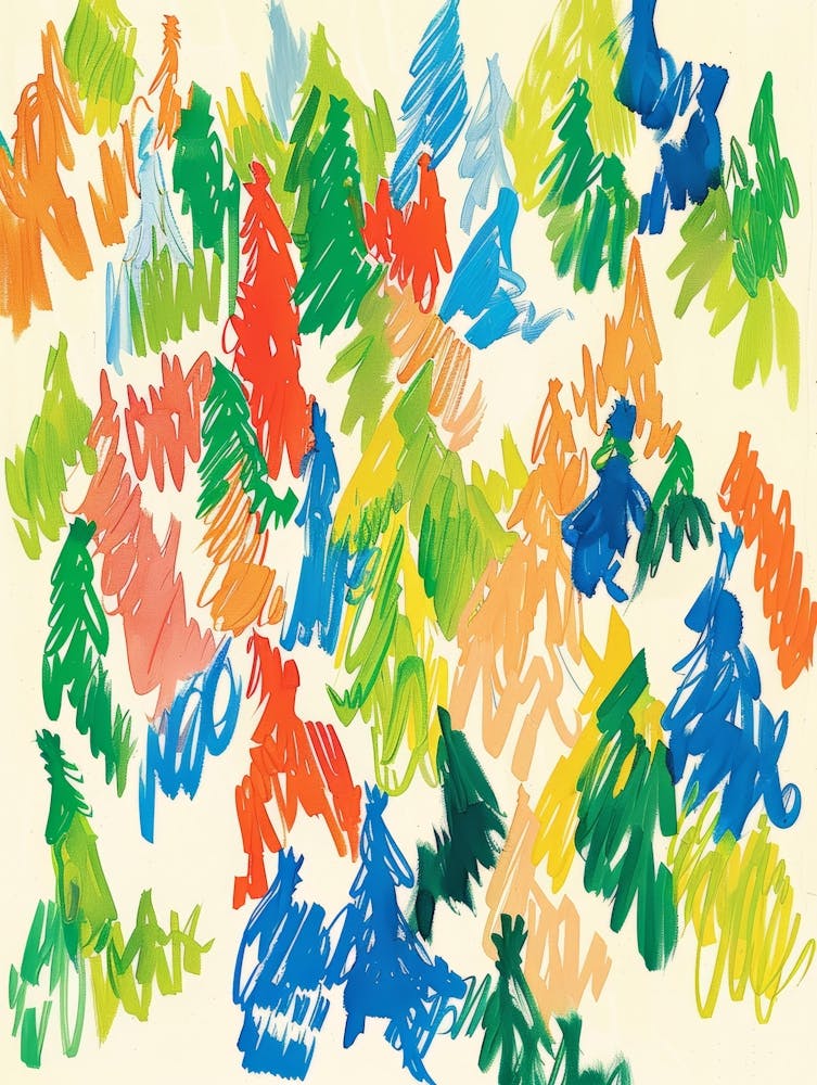 Wald aus Bäumen 2