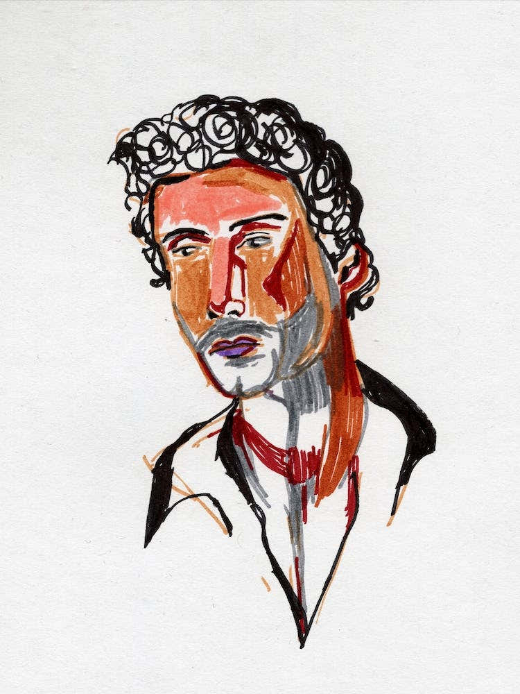 Graphic Portrait Male