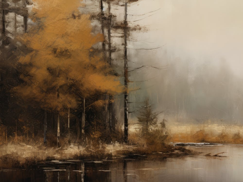 Herbstlandschaft Gemälde