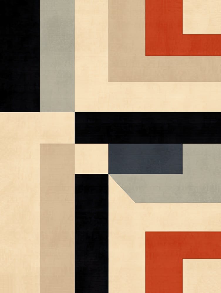 Quantum Quest: Mid-Century Geometric Exploration
