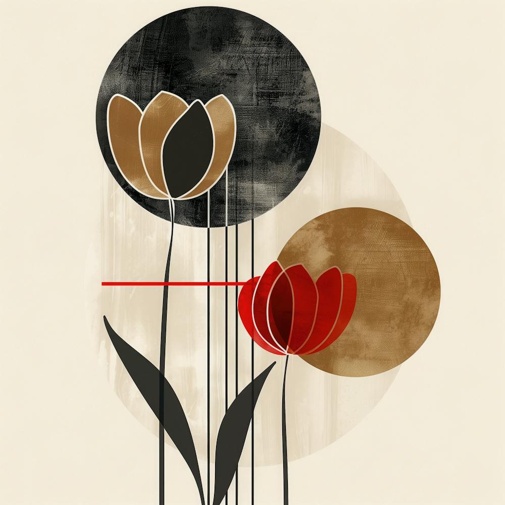 Elegant Tulip Geometry