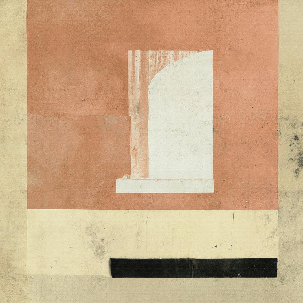 Neutral Japandi Abstract Pastel Color Art, Minimalist Beige Graphic, Modern